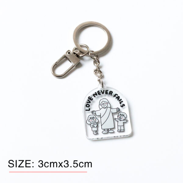 LIGHT AND SALT Faith Acrylic Keychain | 光盐生活馆 信仰主题 亚克力钥匙扣系列 - Image 3