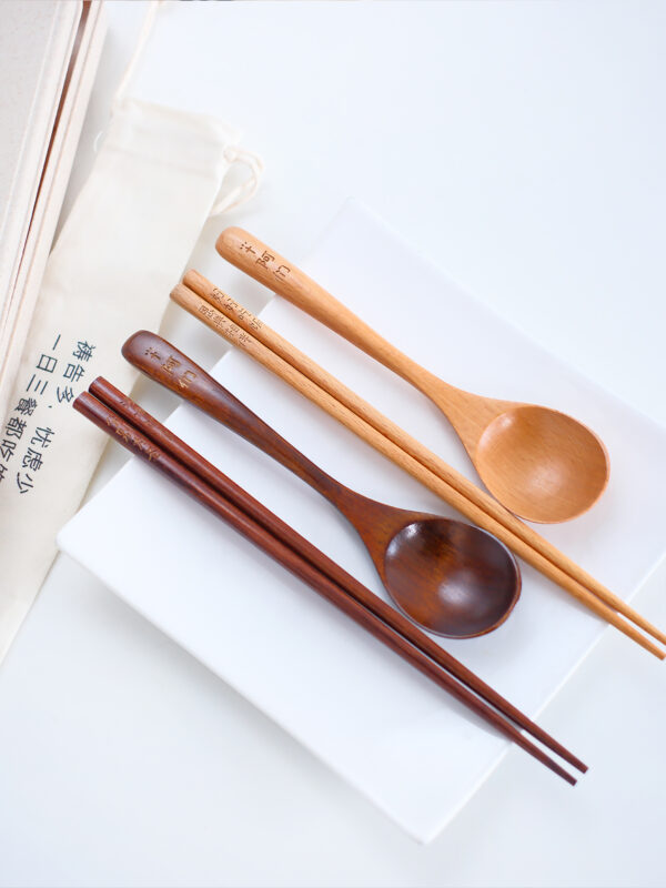 LIGHT AND SALT Solid Wood Portable Tableware | 光盐生活馆 便携木餐具 洁净饮食