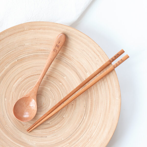 LIGHT AND SALT Solid Wood Portable Tableware | 光盐生活馆 便携木餐具 洁净饮食 - Image 5