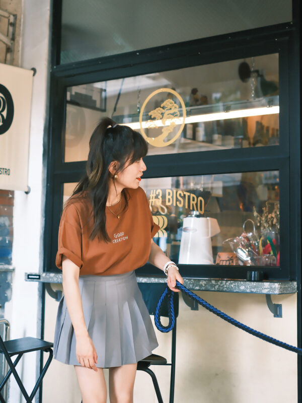 LIGHT AND SALT Summer T-shirt | 光盐生活馆 祂是最好的艺术家 夏季宽松oversize 男女情侣款T恤 - Image 8