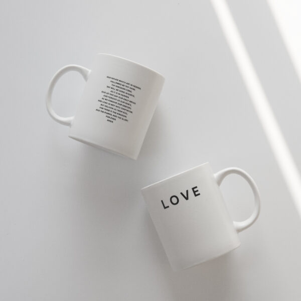 LIGHT AND SALT Holy Love-Couple Mug | 光盐生活馆 圣洁的爱 马克杯水杯 - Image 2